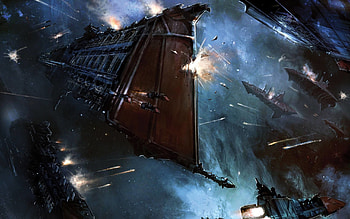 Space Battle 2560Ã1600 HD wallpaper